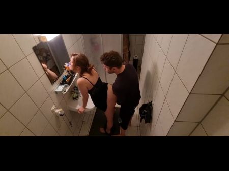 Stepsister Screwed In The Wc And Nearly Got Caught By Stepmother